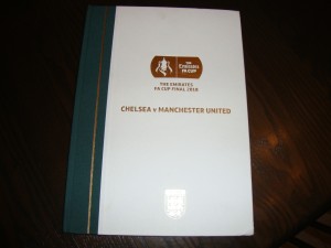 2018 FA CUP FINAL HARDBACK LTD EDITION CHELSEA v MAN UTD PRIVATE BOX for sale on Ebay