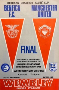 1968 European Cup Final - Manchester United v Benfica for sale on Ebay