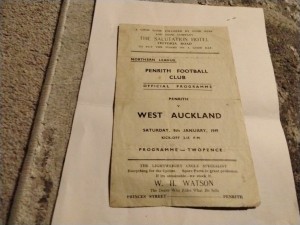 Penrith. v West Auckland Football Programmes 8/1/1949 for sale on Ebay