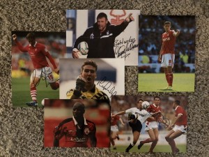 Nottingham Forest 6x Signed Pictures [Inc. Crossley, Cohen, Chettle] for sale on Ebay