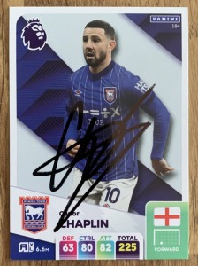 ADRENALYN XL 2025 SIGNED CARD - CONOR CHAPLIN - IPSWICH TOWN for sale on Ebay