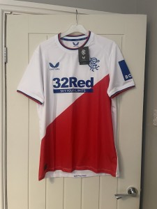 Glasgow Rangers football shirt bnwt size L men’s   for sale on Ebay