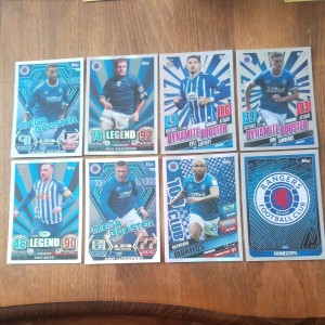 Topps Match Attax - Rangers Football Club - X8 Card Bundle HOLO CARDS - SPFL for sale on Ebay