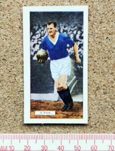 1958 Famous Footballers Football Player Card - GLASGOW RANGERS George Young for sale on Ebay