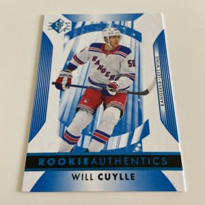 NHL Card - Will Cuylle - Blue Rookie Authentics - SP 2023-24 - Rangers for sale on Ebay