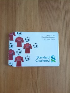 Liverpool Season Ticket Booklet  Unsure Year for sale on Ebay