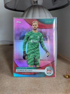 Topps 2023-24 Liverpool Team Set Caoimhin Kelleher 20/99 for sale on Ebay