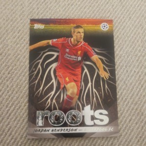 Topps UCC Flagship 2025-26 Jordan Henderson Roots Liverpool FC New Release  for sale on Ebay