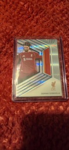 Dominik Szoboszlai Match Worn Patch /10 | Futera Liverpool Platinum 2025/26 for sale on Ebay