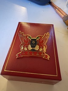 Liverpool European Honours Pin Badge for sale on Ebay