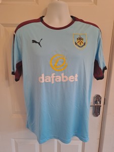 Burnley Puma Away Shirt 2016/17 Season, Size L, Sky, BNWT for sale on Ebay