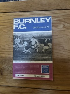 Burnley v Chelsea Programme 1969/70 for sale on Ebay