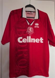 Middlesbrough FC 1996/1997 Football Top Size XL for sale on Ebay