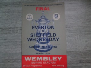 Everton v Sheffield Wednesday     14th May 1966       FA Cup Final for sale on Ebay