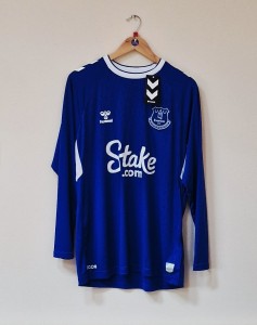 EVERTON FC HOME LONG SLEEVED FOOTBALL SHIRT 2022/23 - ADULT XL - BRAND NEW TAGS  for sale on Ebay