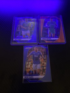 2024-25 Panini -prizm Premier League Everton Bundle 2/299s And A Orange Parallel for sale on Ebay