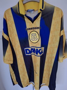 Everton Umbro 1996-97 & 97-98 Vintage Away Shirt Adult XXLarge for sale on Ebay
