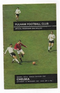 1967/68 Division 1 - FULHAM v. CHELSEA (fully signed by Fulham team inc. Haynes) for sale on Ebay