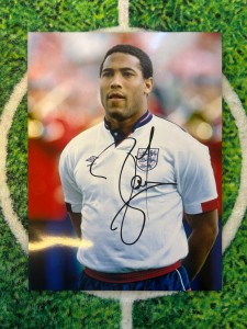 John Barnes England Signed 8x6” Photo wCOA for sale on Ebay