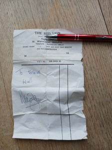 Alan Ball World Cup Footballer Genuine  Signature Red Lion Pub Heytesbury 1980s  for sale on Ebay