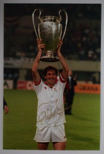 Franco Baresi Signed Autograph Signature 12x8 Photo AC Milan Football COA AFTAL for sale on Ebay