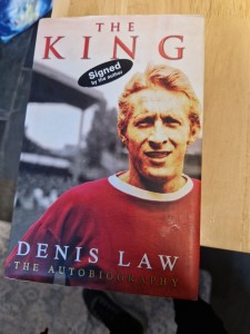 Denis Law - The King - SIGNED for sale on Ebay