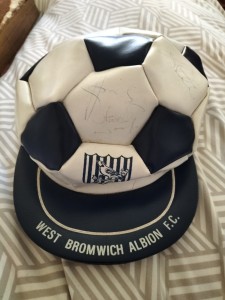 Vintage 1980's West Bromwich Albion Signed Cap/Hat.Keith Burkenshaw,McNally Etc. for sale on Ebay
