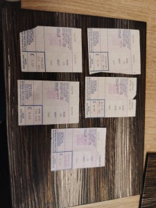 Selection Of 1990 Nottingham Forest Match day Ticket Stubs for sale on Ebay