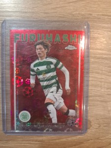 Kyogo Furuhashi /5 Topps Chrome Logofractor Ucc Celtic for sale on Ebay