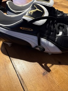 PUMA King Cup FG Black Football Boots, Size UK 11 for sale on Ebay