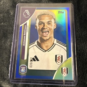 Topps Premier League 2026 Fulham Antonee Robinson - Numbered 039/150 for sale on Ebay