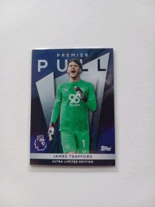 James Trafford Premier Pull Burnley Topps Premier League 2026 for sale on Ebay