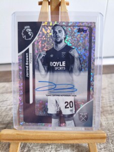 Topps Premier League 25/26 Jarred Bowen West Ham Sparkle Autograph Numbered /75 for sale on Ebay