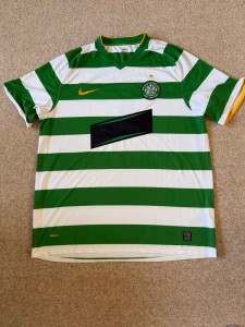 Celtic Match / Player Shirt Samaras Champions League 2009 for sale on Ebay