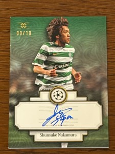 Shunsuke Nakamura On Card Auto. Definitive Collection. Celtic for sale on Ebay