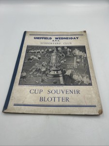 Sheffield Wednesday A.F.C Supporters Club Blotter 1935-36 With Signed Photos for sale on Ebay