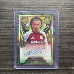 Topps Gold Premier League 2025-26 John McGinn auto /75 Aston Villa for sale on Ebay