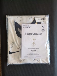 Official Tottenham Hotspur Squad Members Auomtographed Signed Shirt 2024/2025 for sale on Ebay