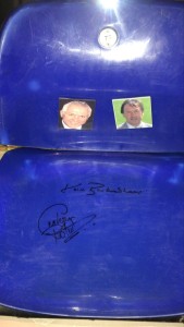 Tottenham Hotspur Hand Signed Chair From The Old Stadium Collection Rare for sale on Ebay
