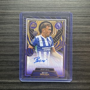 Topps Gold Premier League 2025-26 Brajan Gruda Base Auto Brighton for sale on Ebay