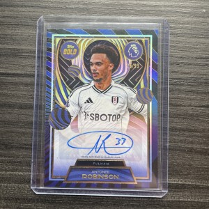 Topps Gold Premier League 2025-26 Antonee Robinson Auto /99 Fulham for sale on Ebay