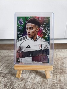 Topps Premier League 2025/2026 Josh King Rookie Breakthrough Baller Fulham 12/99 for sale on Ebay
