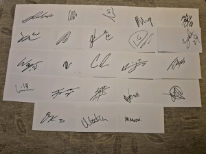 23 Signed Birmingham City Football White Index Cards 2025/26 for sale on Ebay