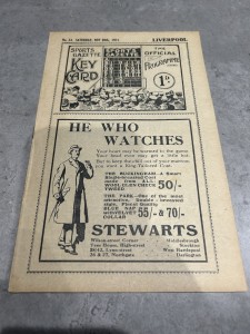 Scarce Liverpool V Middlesbrough Programme 26/11/1921 Number 14 for sale on Ebay