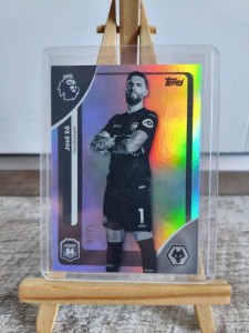 Topps Premier League 2025/2026 Jose Sa Wolves Refractor Numbered 07/75 for sale on Ebay