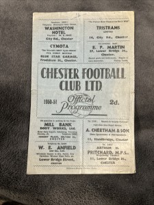 25/4/1951 Chester City V New Brighton Programme for sale on Ebay