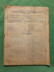 Everton v Liverpool Wednesday February 16th 1938 Football Programme 32 Pages for sale on Ebay