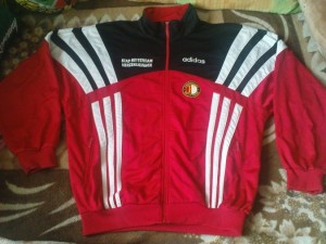 RARE FOOTBALL TRACK JACKET - FEYENOORD ROTTERDAM TRAINING 1996 - 1997 SIZE 192CM for sale on Ebay