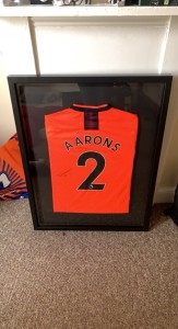 Norwich City Max Aaron’s Match Worn Signed Shirt- Watford Away 21-22 Season for sale on Ebay
