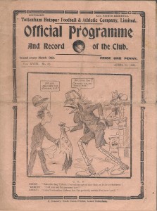 RARE PRE-WAR PROGRAMME - TOTTENHAM HOTSPUR (SPURS) v BURNLEY - 24 APRIL 1926 for sale on Ebay